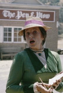 Scottie MacGregor plays Harriet Oleson on Little House On The Prairie