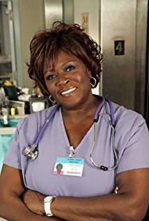 Aloma Wright plays Nurse Roberts on Scrubs